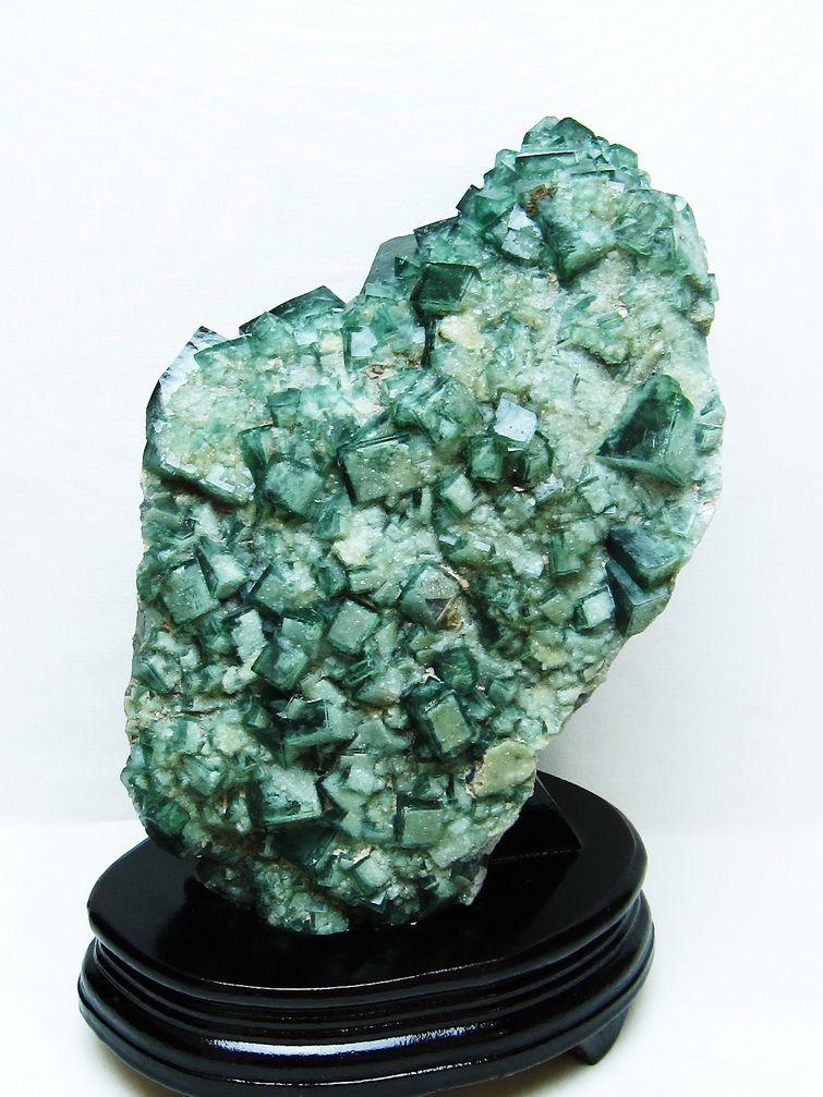 4.1Kg 緑フローライト 原石 [t726-1682]