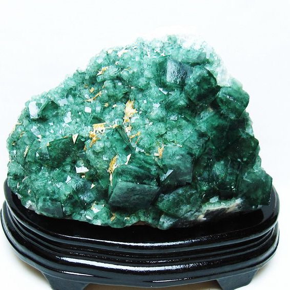 2.5Kg 緑フローライト 原石 [t726-1687]