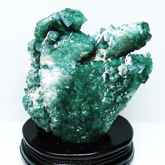 1.7Kg 緑フローライト 原石[T726-1704]