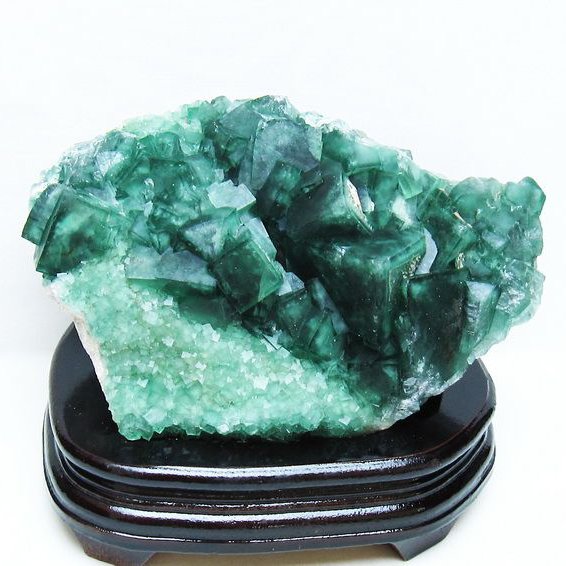 2.5Kg 緑フローライト 原石[T726-1732]