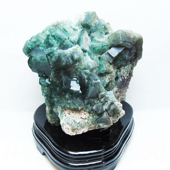 8.1Kg 緑フローライト 原石[T726-1740]