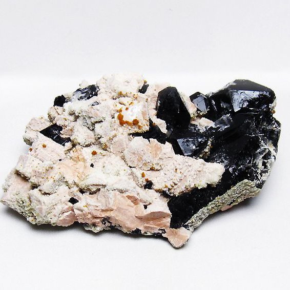 1.8Kg 山東省産 モリオン 純天然 黒水晶 クラスター [t728-2244]