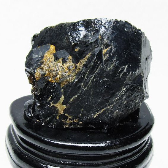 山東省産 モリオン 純天然 黒水晶 原石 [t728-2289]