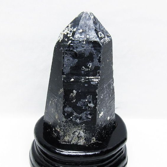 山東省産 モリオン 純天然 黒水晶 原石 [t728-2330]