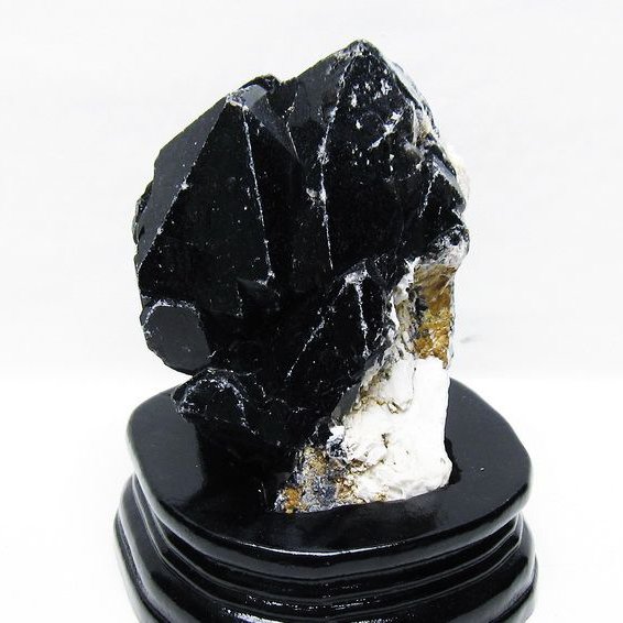 山東省産 モリオン 純天然 黒水晶 クラスター [t728-2344]