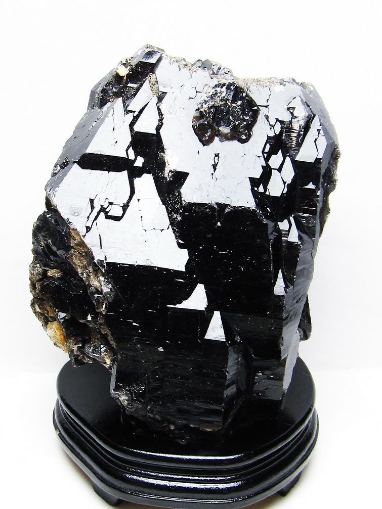 7.4Kg 山東省産 モリオン 純天然 黒水晶 原石[T728-2415]