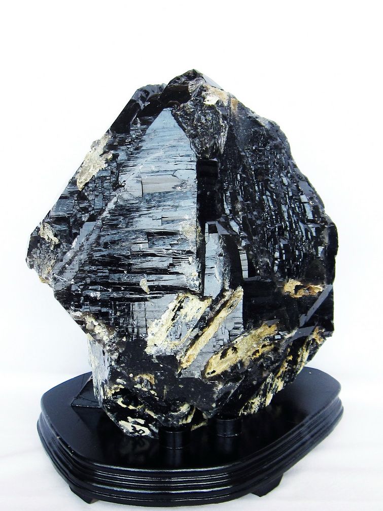 23.8Kg 山東省産 モリオン 純天然 黒水晶 原石 同梱不可[T728-2430]
