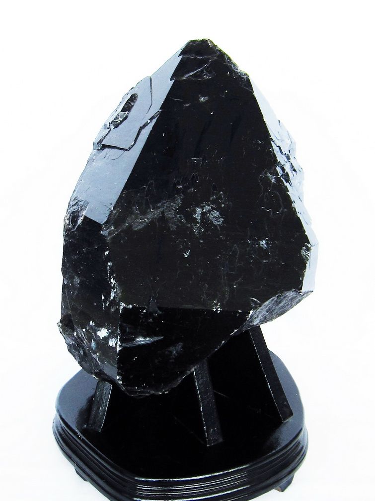 29.5Kg 山東省産 モリオン 純天然 黒水晶 原石 同梱不可[T728-2431]