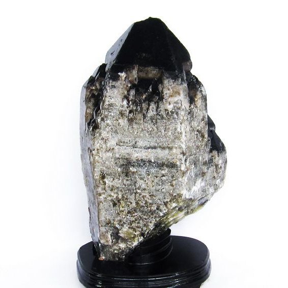 38.4Kg モリオン 純天然 黒水晶 カテドラルライブラリー 水晶 原石 同梱不可 [T735-3810]