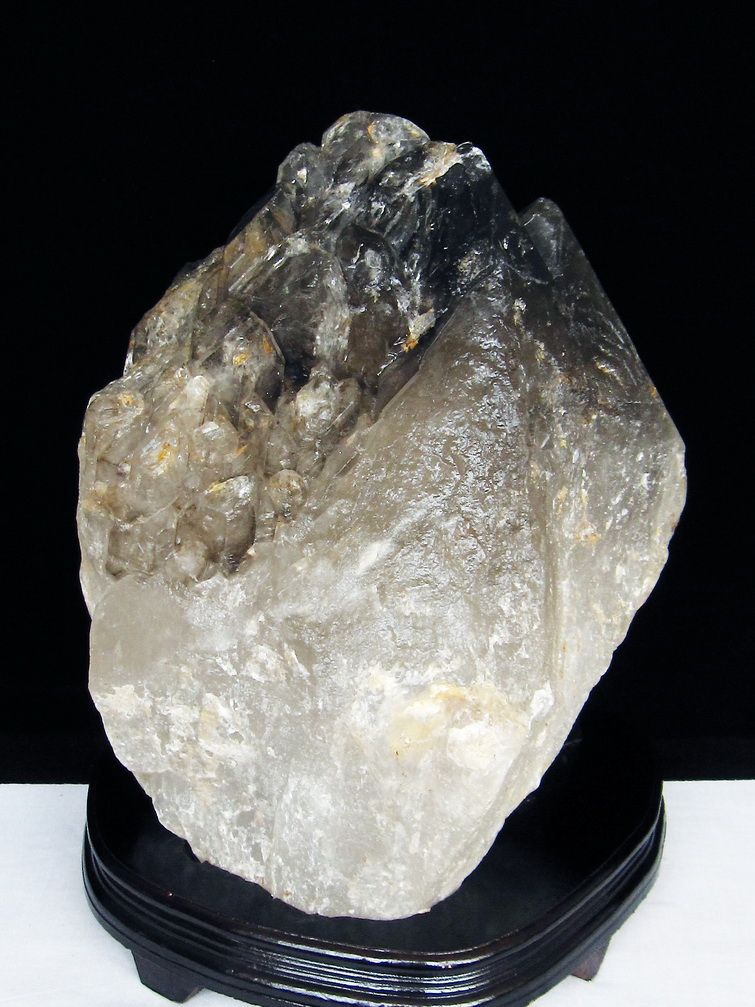 25.7Kg ライトニング水晶 原石 同梱不可 [T735-3981]