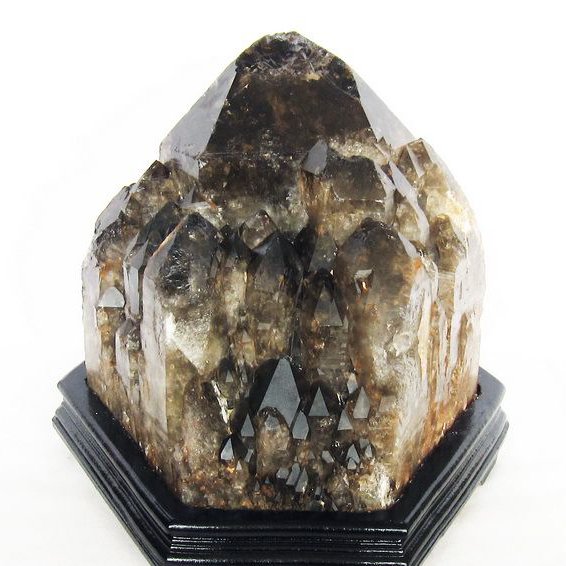 17.8Kg ライトニング カテドラルライブラリー 水晶 原石 同梱不可 [t735-4021]