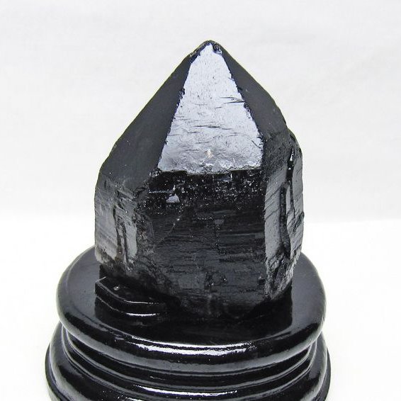 モリオン 純天然 黒水晶 原石 [t735-4040]