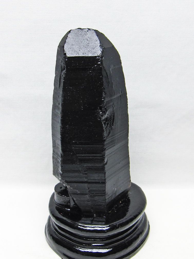 モリオン 純天然 黒水晶 原石 [t735-4046]