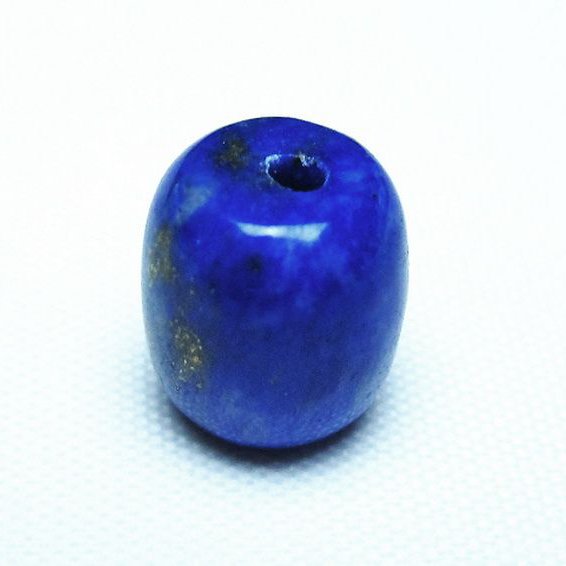 ラピスラズリ バレル型 ビーズ [t74-3622]