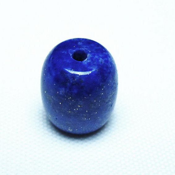 ラピスラズリ バレル型 ビーズ [t74-3627]