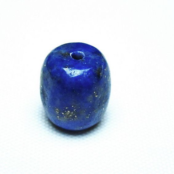 ラピスラズリ バレル型 ビーズ [t74-3646]