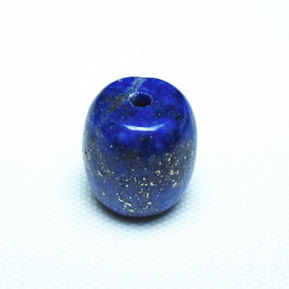ラピスラズリ バレル型 ビーズ [t74-3657]