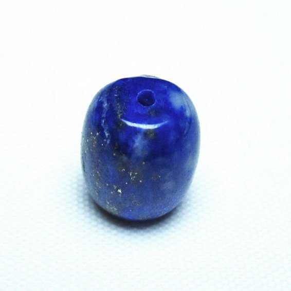 ラピスラズリ バレル型 ビーズ [t74-3663]
