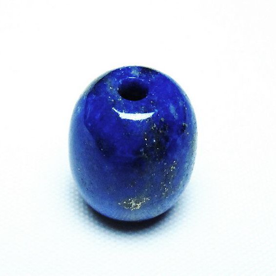 ラピスラズリ バレル型 ビーズ [t74-3713]