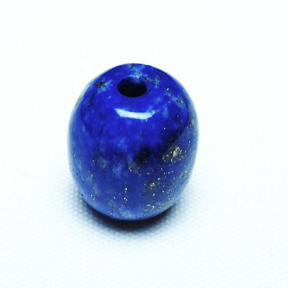 ラピスラズリ バレル型 ビーズ [t74-3768]