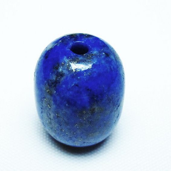 ラピスラズリ バレル型 ビーズ [t74-3802]