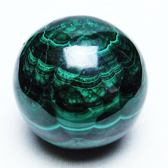 マラカイト 丸玉 49mm [T740-685]