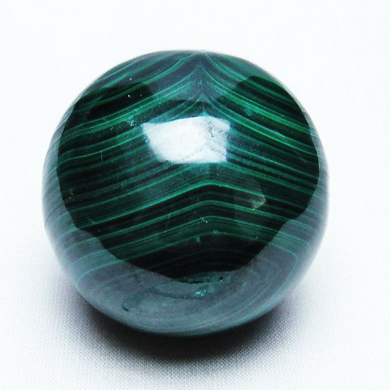 マラカイト  丸玉 50mm [T740-690]