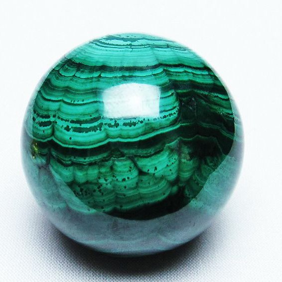 マラカイト 丸玉 47mm [T740-694]