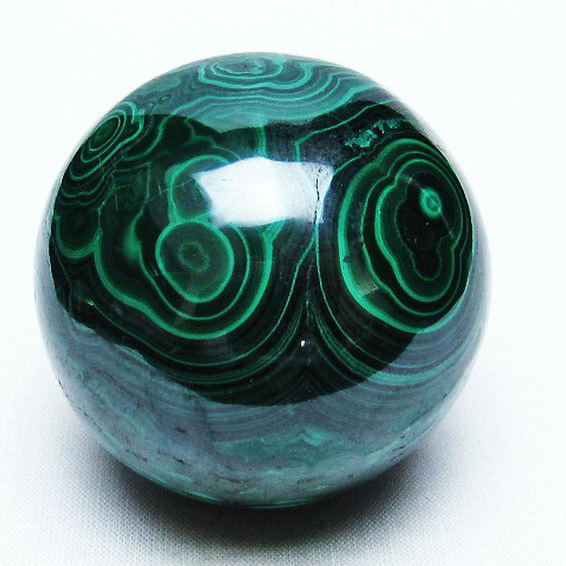 マラカイト  丸玉 55mm [T740-708]