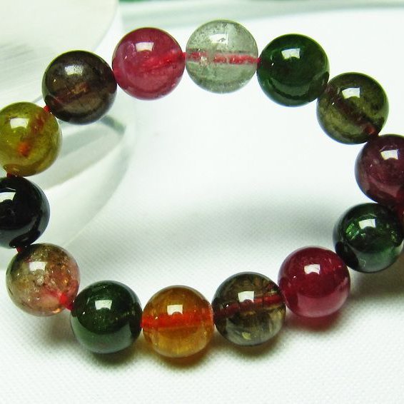 ミックスカラートルマリン ブレスレット 7mm [t75-5400]