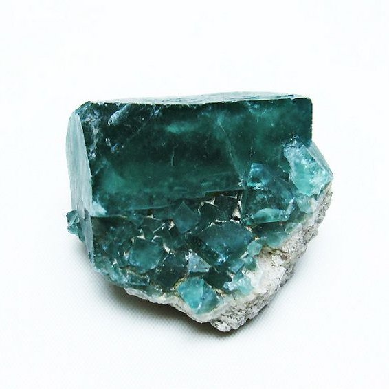 フローライト 原石 [t750-3648]