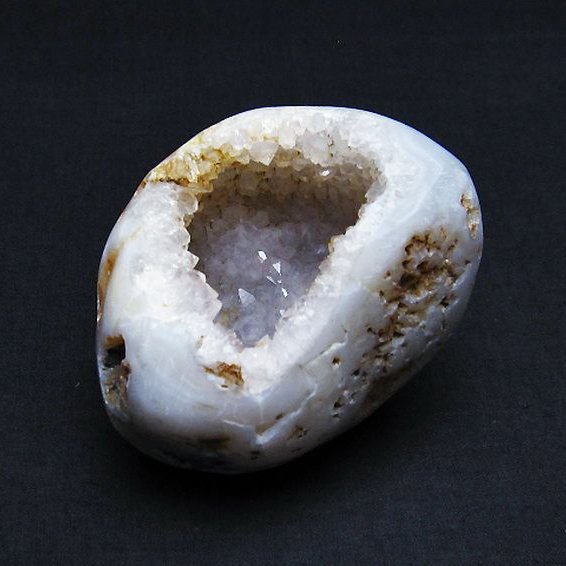 ウルグアイ産  アゲート水晶ドーム[T757-1716]