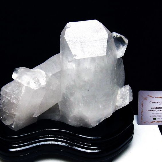 2Kg レムリアンシード水晶クラスター ミナスジェライス州コリント産 ※証明書付き[T760-3372]