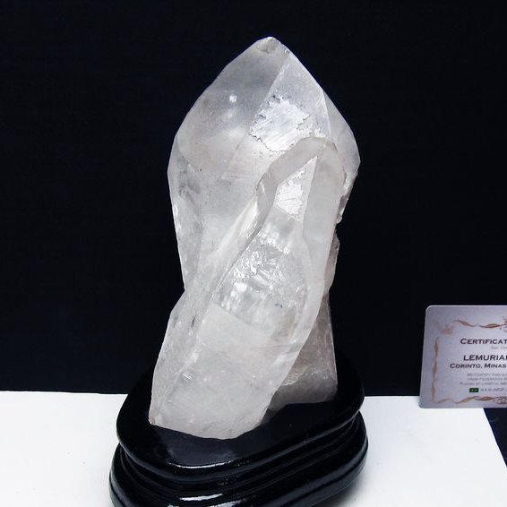 1.2Kg レムリアンシード水晶クラスター ミナスジェライス州コリント産 ※証明書付き[T760-3380]