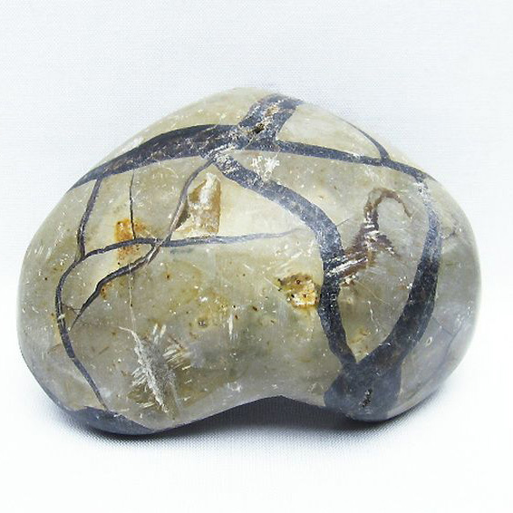 マダガスカル産 タートルジャスパー ハート型 原石[T761-3054]