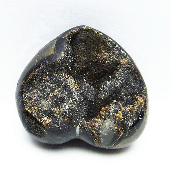 1.2Kg マダガスカル産 タートルジャスパー ハート型 原石[T761-3084]