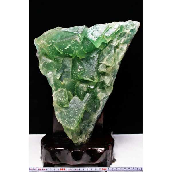 14.1Kg 緑フローライト 原石 同梱不可[T768-641]