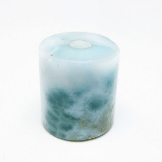 ラリマー バレル型 ビーズ[T77-3899]