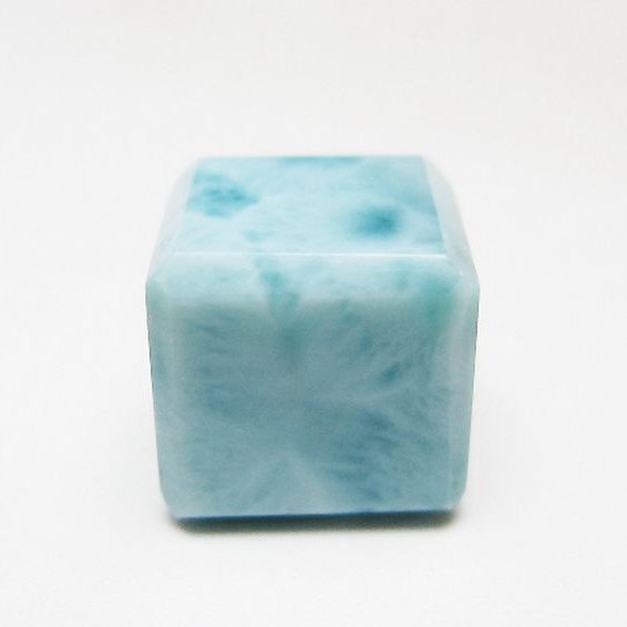 ラリマー キューブ型 タンブル[T77-4067]