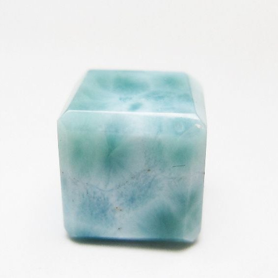 ラリマー キューブ型 タンブル [t77-4068]