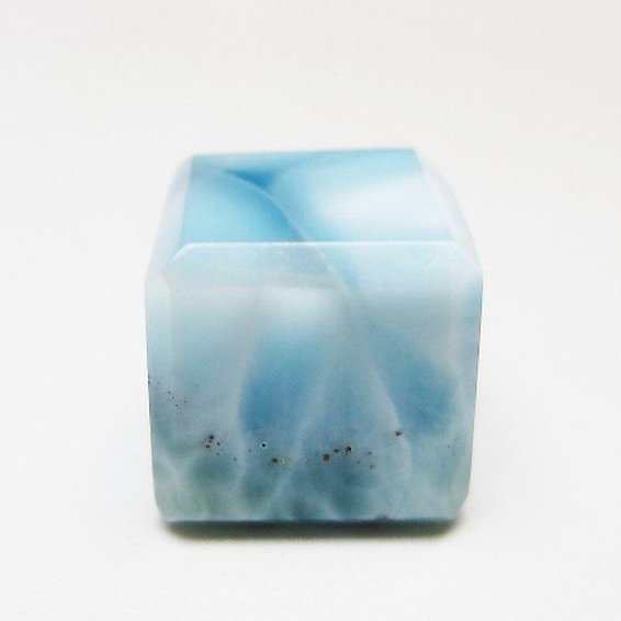 ラリマー キューブ型 タンブル[T77-4069]