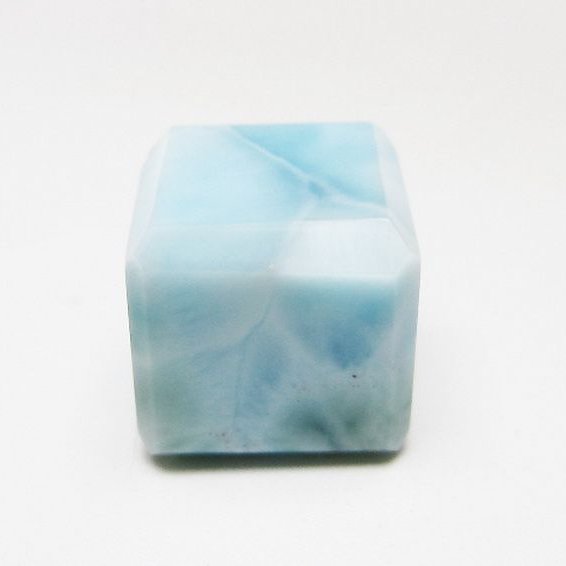 ラリマー キューブ型 タンブル[T77-4081]