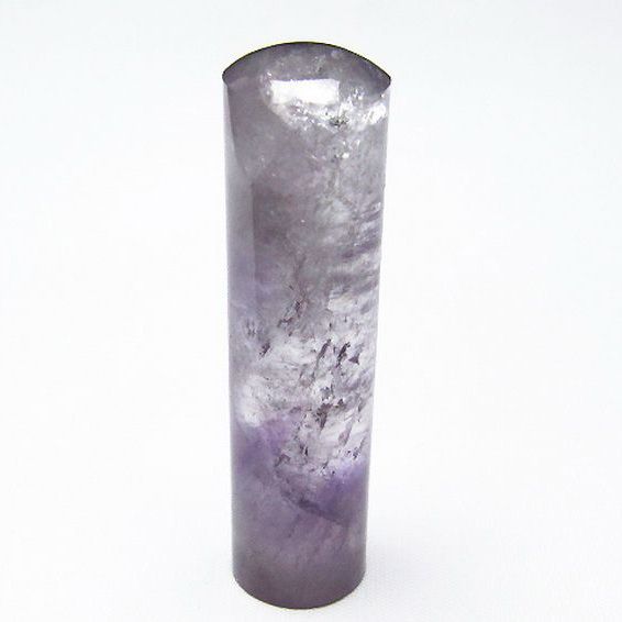 アメジスト 印材　※別途料金で篆刻可能 15mm [T78-611]