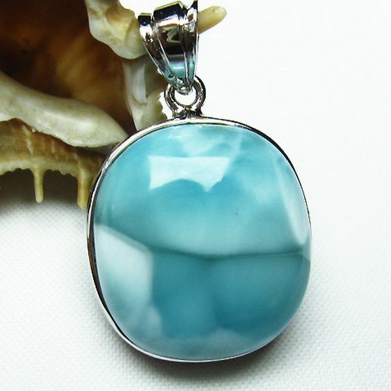 ラリマー ペンダント [T8-7762]