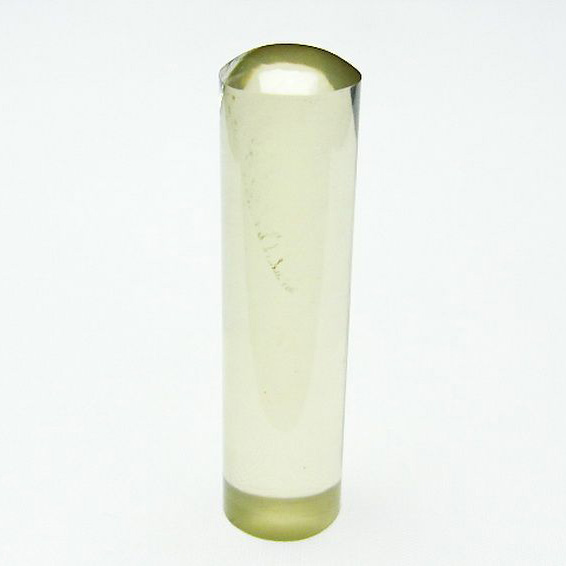 虹入り シトリン 印材　※別途料金で篆刻可能[T80-448]