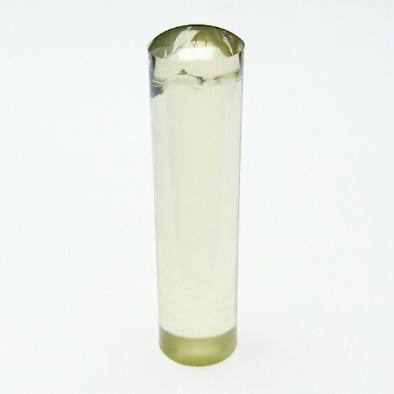 虹入り シトリン 印材　※別途料金で篆刻可能[T80-449]