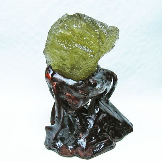 リビアングラス 原石 [t800-2075]