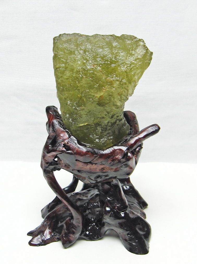 リビアングラス 原石 [t800-2086]