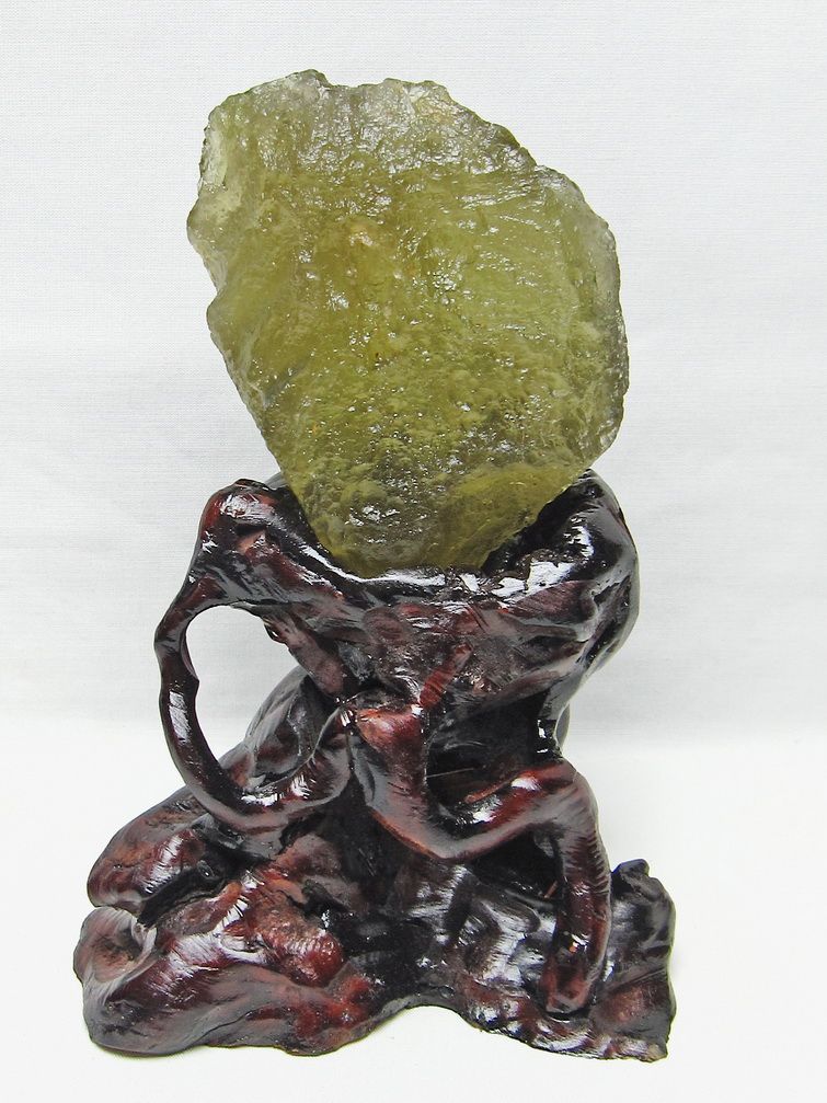 リビアングラス 原石 [t800-2094]