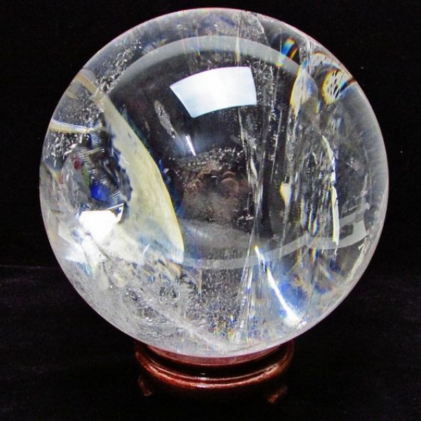 8.2Kg ヒマラヤ水晶 丸玉 180mm [T801-363]